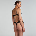 Hunkemöller Ruby BH med bøjle, sort - 300236 - Caviar - Caviar
