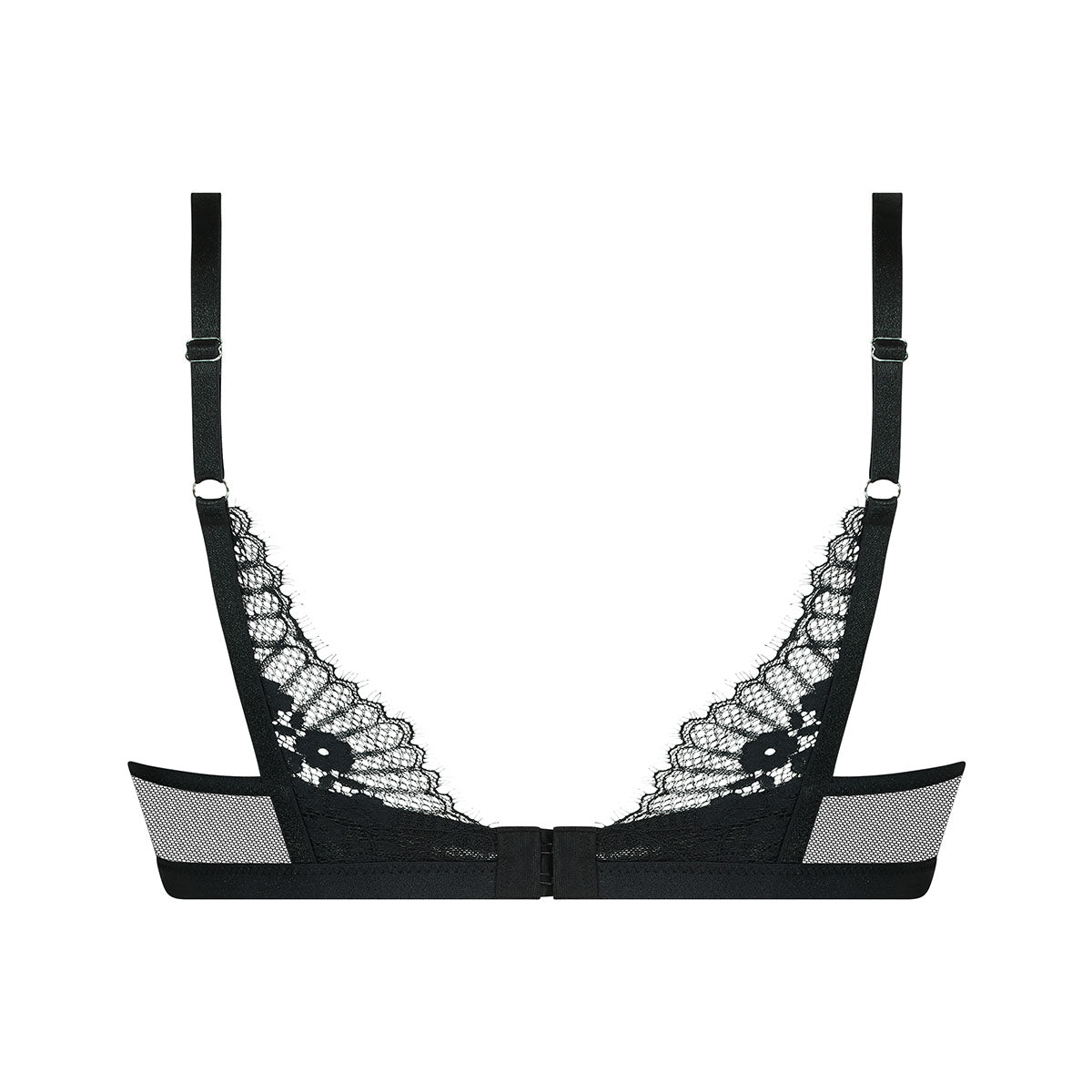Hunkemöller Daphne BH med bøjle, sort - 300323 - Caviar - Caviar