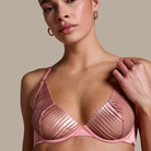 Hunkemöller Alice BH med bøjle, lyserød - 300393 - Rosette - Rosette