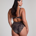 Hunkemöller Animalia badedragt uden bøjle, leopard - 301743 - Potting Soil - Potting Soil