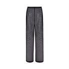 Hunkemöller Beach Knit bukser, sort - 301754 - Caviar - Caviar