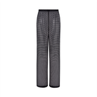 Hunkemöller Beach Knit bukser, sort - 301754 - Caviar - Caviar