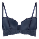 Hunkemöller Marine BH med bøjle, blå - 301942 - Blue Indigo - Blue Indigo