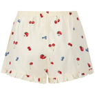 Hunkemöller Short Woven Ruffle natshorts, gul - 302073 - HKM Yellow - HKM Yellow