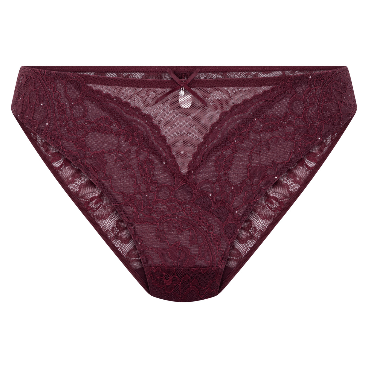 Hunkemöller Isadora brazilian trusse, rød - 302411 - ZINFANDEL - Zinfandel