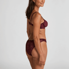 Hunkemöller Isadora brazilian trusse, rød - 302411 - ZINFANDEL - Zinfandel