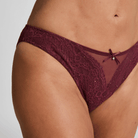 Hunkemöller Isadora brazilian trusse, rød - 302411 - ZINFANDEL - Zinfandel