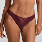 Hunkemöller Isadora brazilian trusse, rød - 302411 - ZINFANDEL - Zinfandel