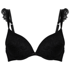 Hunkemöller Posie BH med bøjle, sort - 302549 - CAVIAR - Caviar