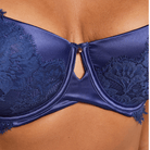 Hunkemöller Grace BH med bøjle, blå - 303118 - Twilight Blue - Twilight Blue