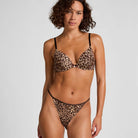 Hunkemöller Pick & Mix BH med bøjle, leopard - 303142 - COFFEE BEAN - Coffee Bean