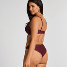 Hunkemöller Hollie BH med bøjle, bordeaux - 303227 - FIG - Fig