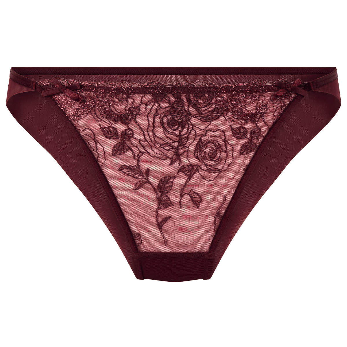 Hunkemöller Hollie brazilian trusse, rød - 303228 - FIG - Fig