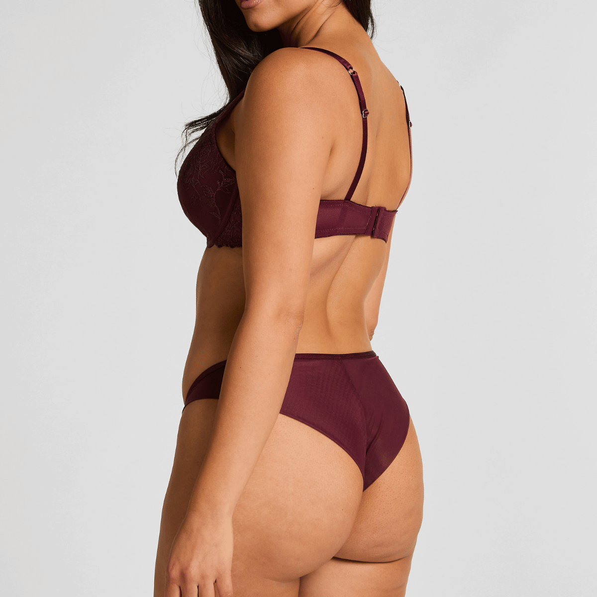 Hunkemöller Hollie brazilian trusse, rød - 303228 - FIG - Fig