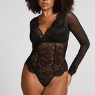 Hunkemöller Essie bodystocking, sort - 303333 - CAVIAR - Caviar