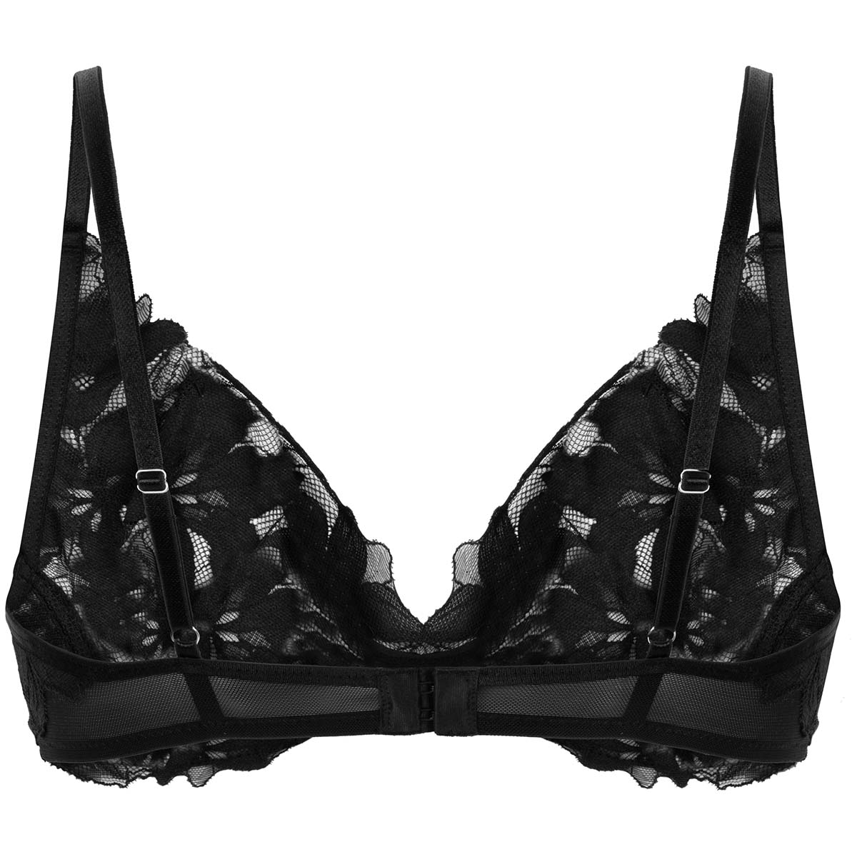 Hunkemöller Ingrid BH med bøjle, sort - 303365 - CAVIAR - Caviar