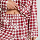 Hunkemöller pyjamas, multi - 303609 - RED DAHLIA - Red Dahlia