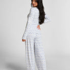 Hunkemöller pyjamas, blå - 303671 - BLUE HERON - Blue Heron