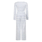 Hunkemöller pyjamas, blå - 303671 - BLUE HERON - Blue Heron