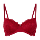 Hunkemöller Marine BH med bøjle, rød - 303713 - CHILI PEPPER - Chili Pepper
