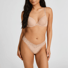 Hunkemöller Madison 3-Pack g-streng, nude - 304027 - RUGBY TAN - Rugby Tan