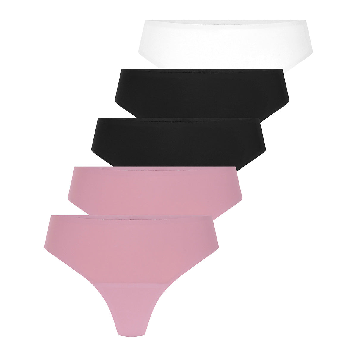 Hunkemöller Invisible 5-Pack g-streng, multi - 304209 - LILAS - Lilas