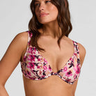 Hunkemöller Lagos bikini top med bøjle, pink - 304503 - SHELL - Shell