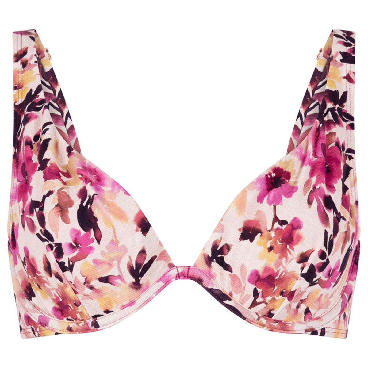 Hunkemöller Lagos bikini top med bøjle, pink - 304503 - SHELL - Shell