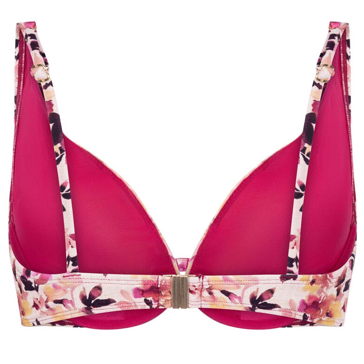 Hunkemöller Lagos bikini top med bøjle, pink - 304503 - SHELL - Shell