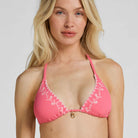 Hunkemöller Palma bikini top uden bøjle, pink - 304522 - PINK - Pink