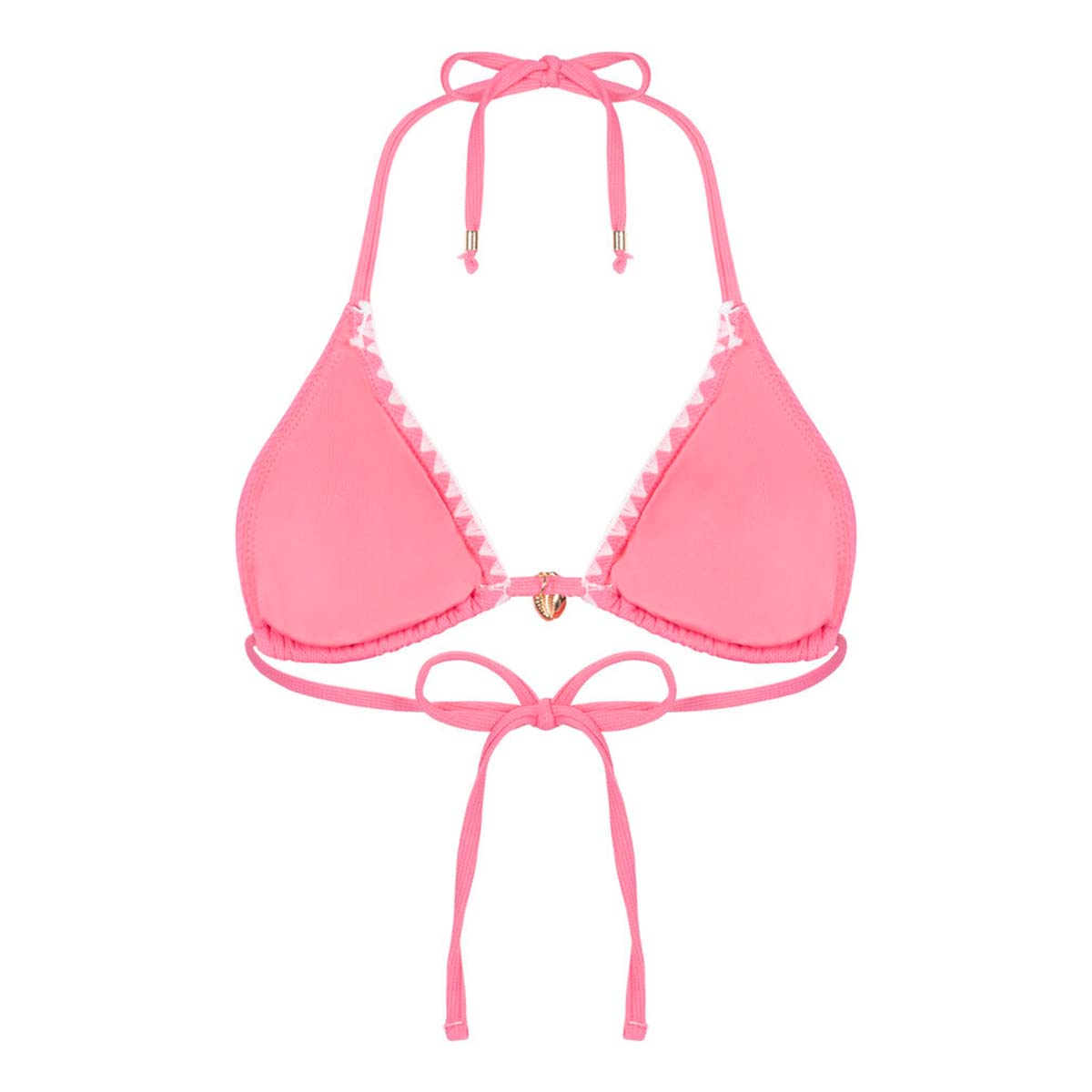 Hunkemöller Palma bikini top uden bøjle, pink - 304522 - PINK - Pink