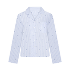 Hunkemöller natskjorte, blå - 304584 - CORNFLOWER BLUE - Cornflower Blue