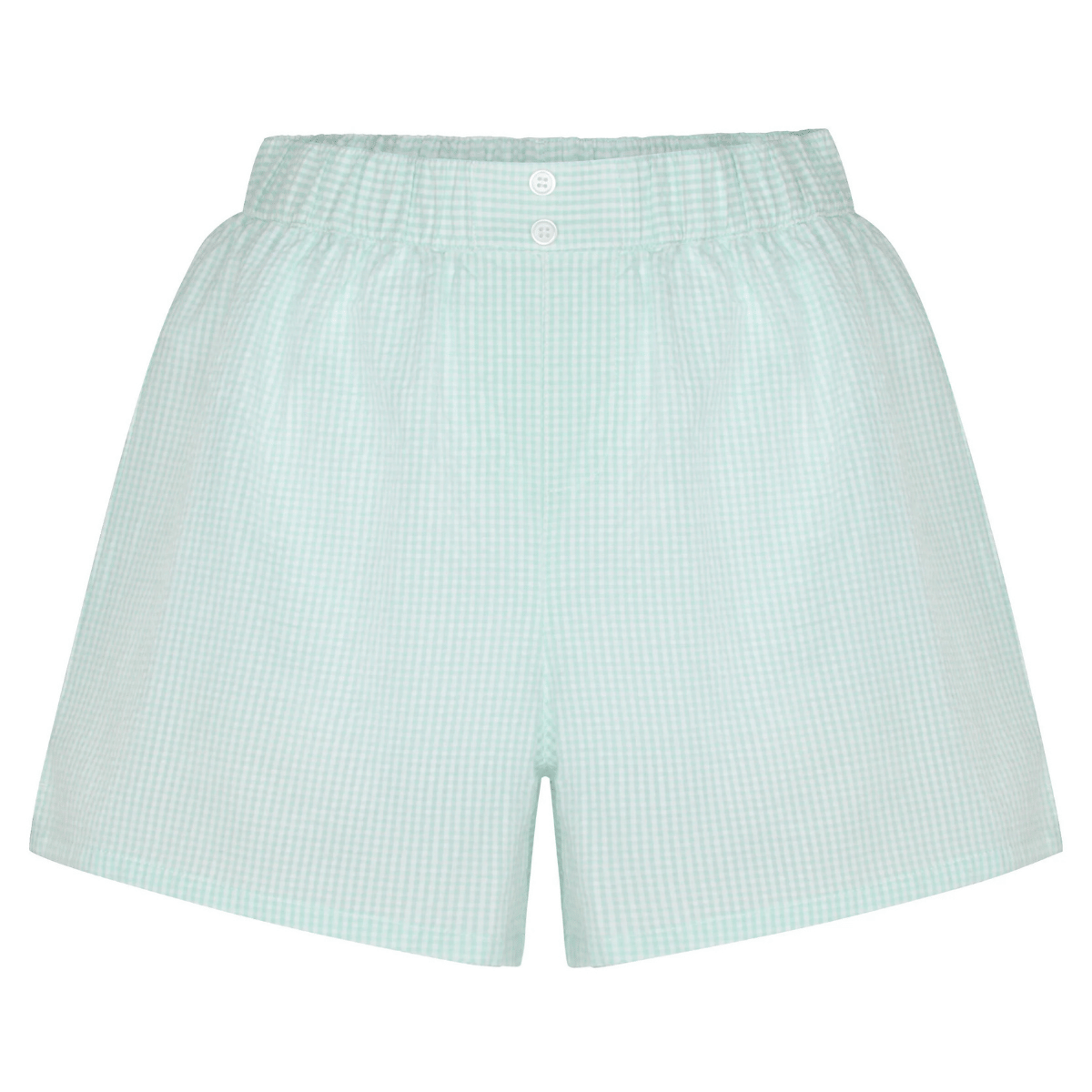 Hunkemöller shorts, grøn - 304592 - BLUE TINT - Blue Tint