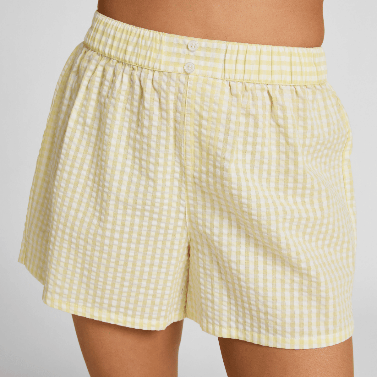 Hunkemöller shorts, gul - 304594 - ANISE FLOWER - Anise Flower
