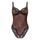 Hunkemöller Gabrielle bodystocking, leopard - 304856 - CAVIAR - Caviar