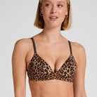Hunkemöller Mona 2-pak BH uden bøjle, multi - 304943 - Coffee Bean - Coffee Bean