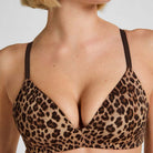 Hunkemöller Mona 2-pak BH uden bøjle, multi - 304943 - Coffee Bean - Coffee Bean