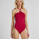 Hunkemöller Boca badedragt uden bøjle, pink - 304979 - SANGRIA - Sangria
