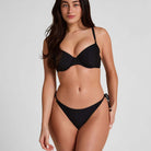 Hunkemöller Luxe brazilian bikinitrusse, sort - 305090 - CAVIAR - Caviar