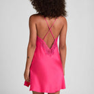 Hunkemöller Gabrielle natkjole, pink - 305248 - FESTIVAL FUCHSIA - Festival Fuchsia