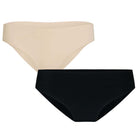 Hunkemöller 2-pak brazilian trusse, multi - 305947 - Rugby Tan - Rugby Tan