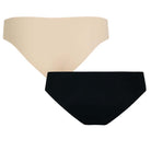 Hunkemöller 2-pak brazilian trusse, multi - 305947 - Rugby Tan - Rugby Tan