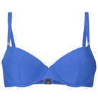Hunkemöller Luxe bikini top med bøjle, blå - 306012 - DAZZLING BLUE - Dazzling Blue
