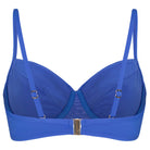 Hunkemöller Luxe bikini top med bøjle, blå - 306015 - DAZZLING BLUE - Dazzling Blue