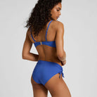 Hunkemöller Luxe midi bikinitrusse, blå - 306019 - DAZZLING BLUE - Dazzling Blue