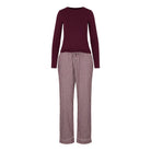 Hunkemöller pyjamas, bordeaux - 306230 - Fig - Fig