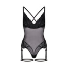 Hunkemöller Erica bodystocking, sort - 306692 - Caviar - Caviar