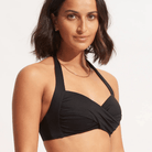 Seafolly Collective bikini top uden bøjle, sort - 30806-942 - BLACK - Black