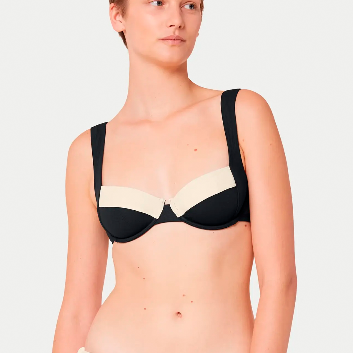 Triumph Summer Glow bikini top med bøjle, sort - 10217986 - 0004 - Black