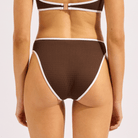 Seafolly Beach Bound tai bikinitrusse, brun - 40753-072 - DARK CHOC - Dark Chocolate